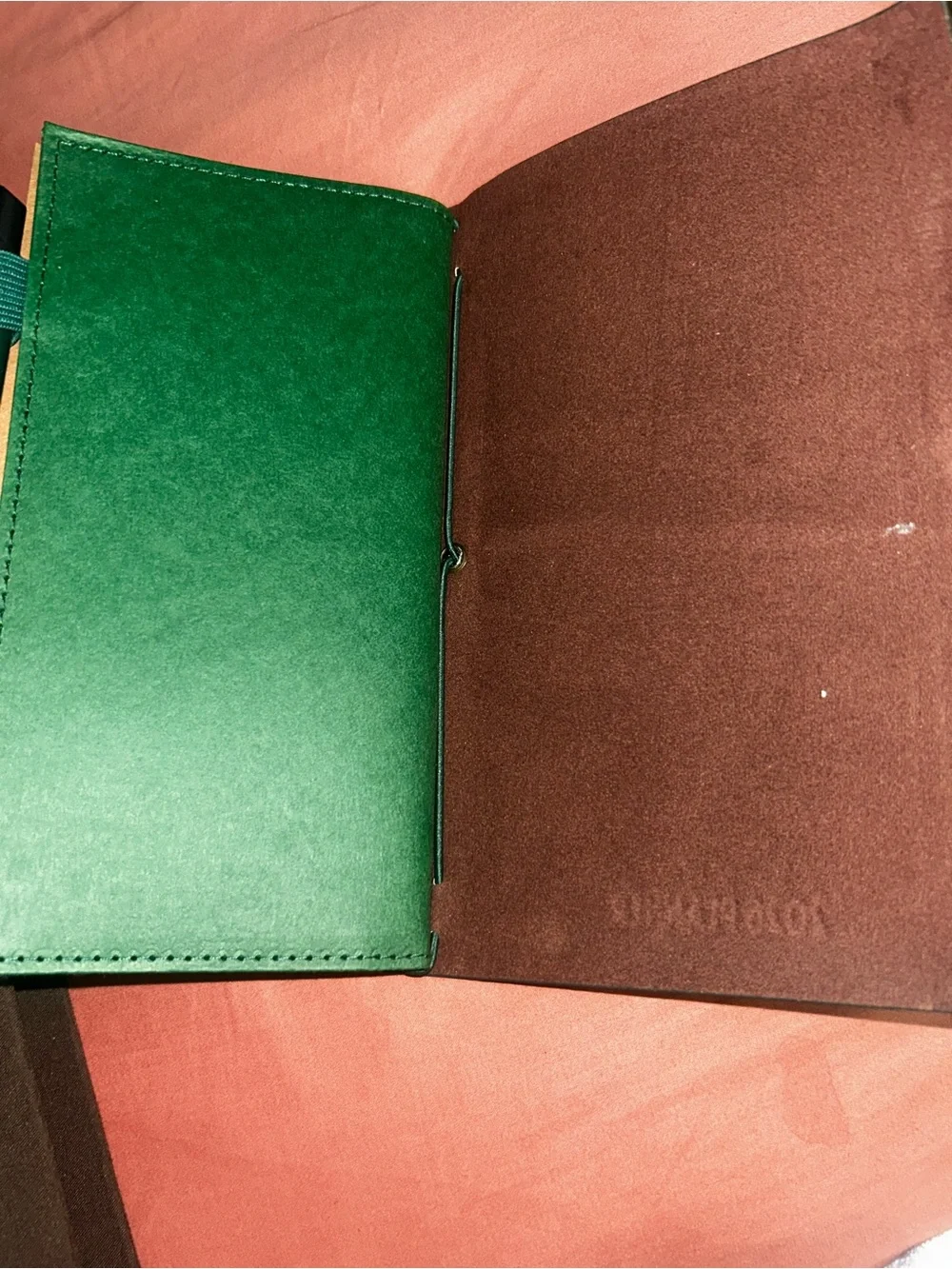 Starbucks Dark Green 2026 planner with Gold Cup Charm